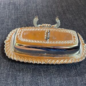 Vintage Irvinware Butter Dish & Lid Made in USA